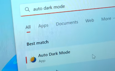 auto dark mode